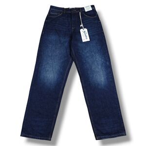 The Stronghold Relaxed Jeans Men's 30x32 Dark Blue Straight Fit 100% Cotton NWT